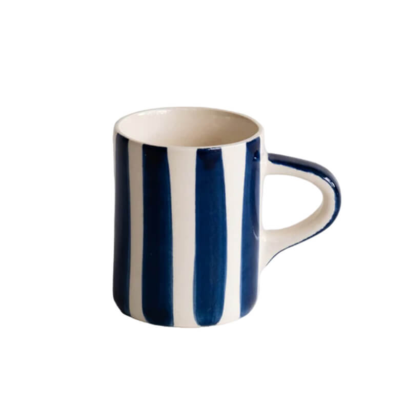 Musango Espresso Cup Candy Stripe Blue